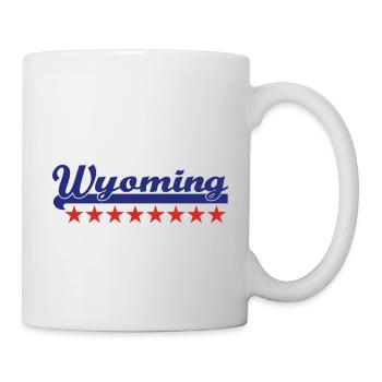 wyoming - Tasse - Weiß - Rechts
