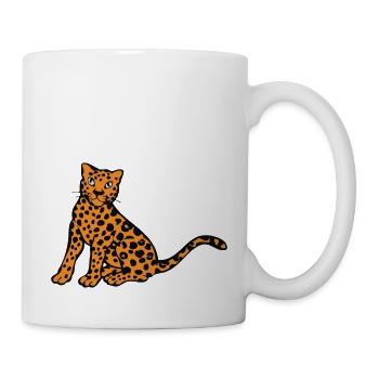 leopard - Mug - white - Right