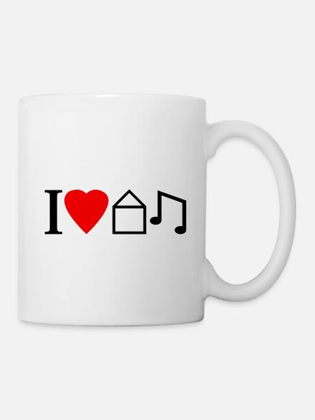 J'aime la musique de Chambre - Mug blanc - blanc