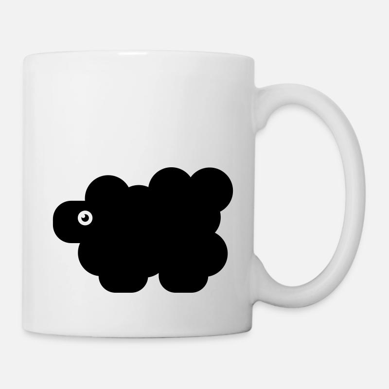Un mouton noir - Mug blanc - blanc