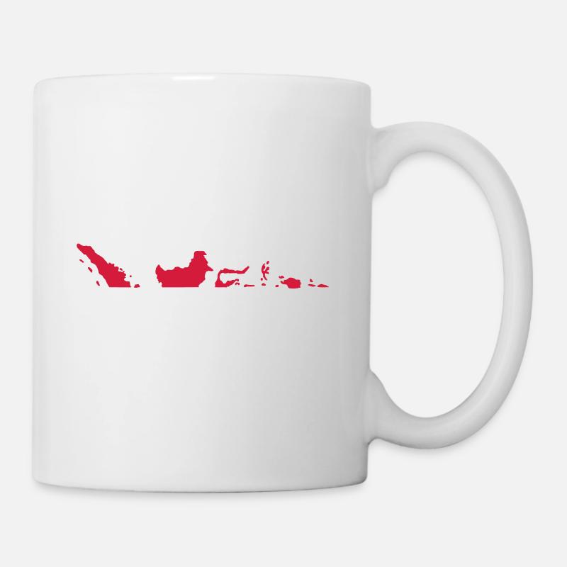 Indonesien - Tasse - Weiß
