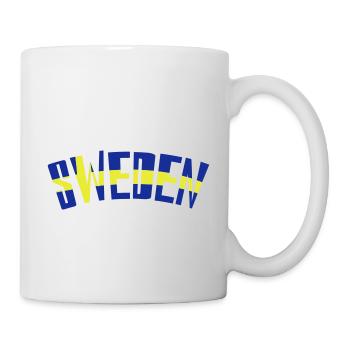 sweden - Mug blanc - blanc - Droite