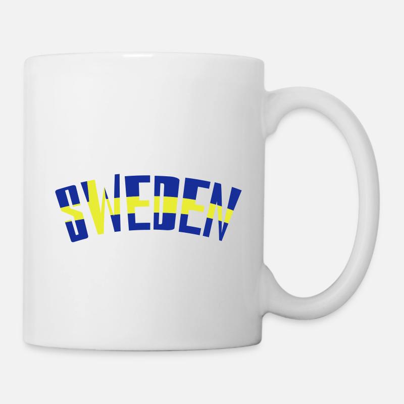 sweden - Tasse - Weiß