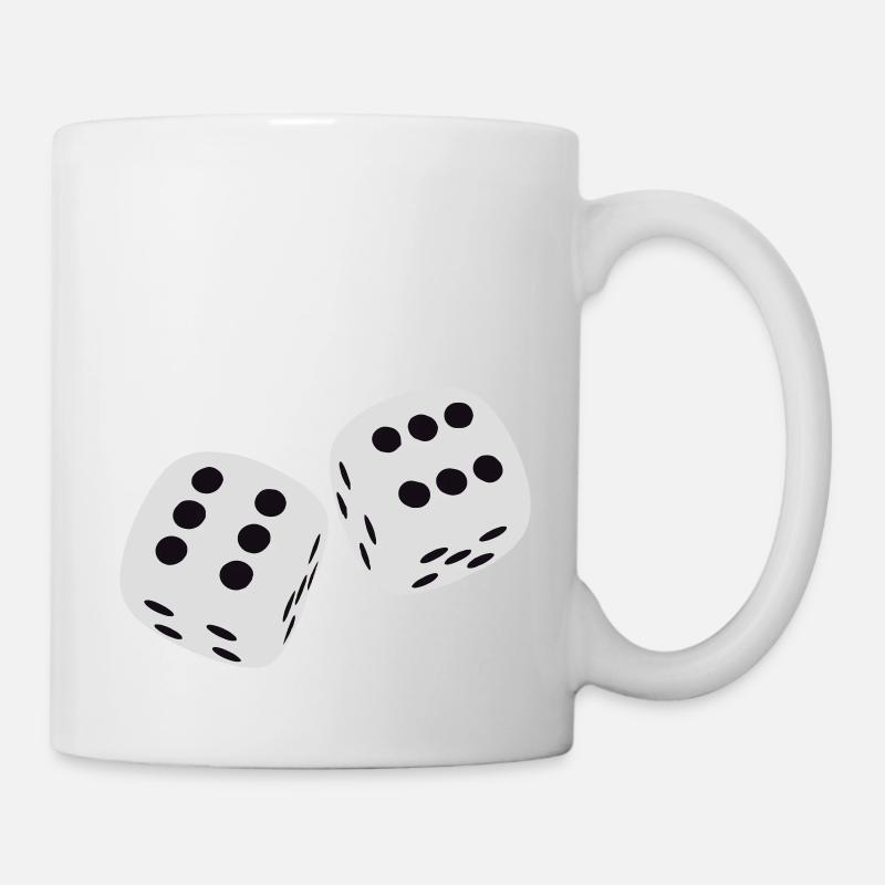 Dice - Mug - white