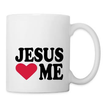 Jesus - Mug blanc - blanc - Droite