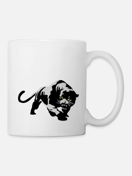 Panther - Tasse - Weiß