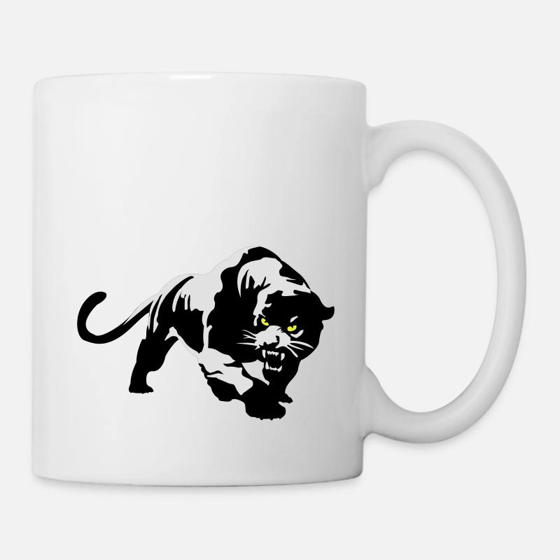 Panther - Tasse - Weiß