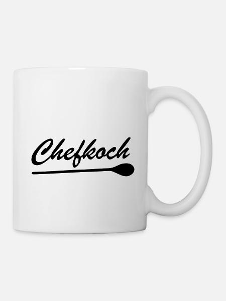 Cuisinier - Mug blanc - blanc