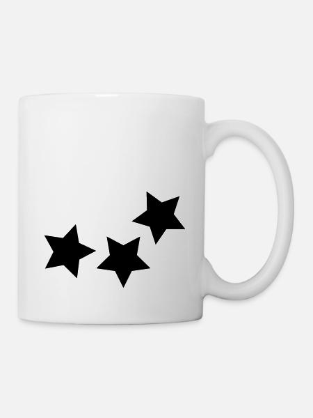 stern - Tasse - Weiß