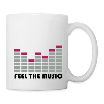 equalizer - Tasse - Weiß - Rechts