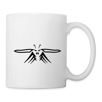 Wespe - Tasse - Weiß - Rechts