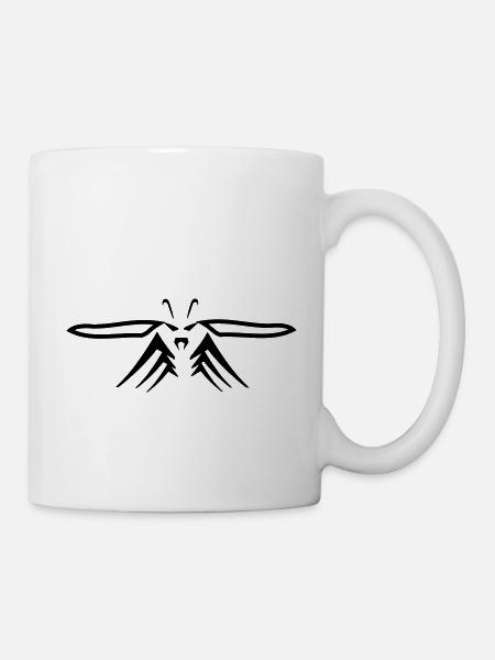 Wespe - Tasse - Weiß