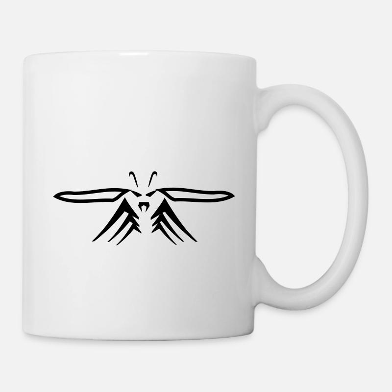 Wespe - Tasse - Weiß