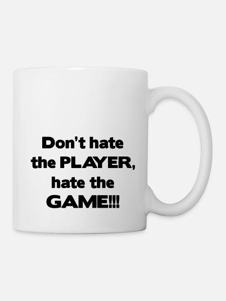 joueur de jeu - Mug blanc - blanc