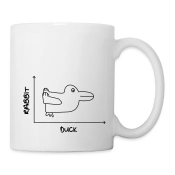 Duck'n Rabbit - Mug - white - Right