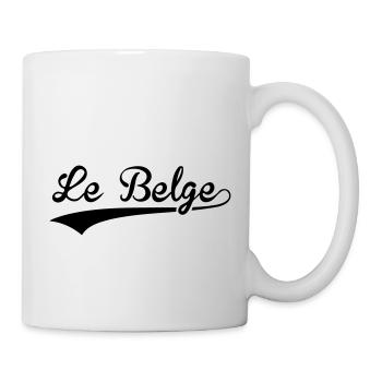 Le Belge - Mug blanc - blanc - Droite
