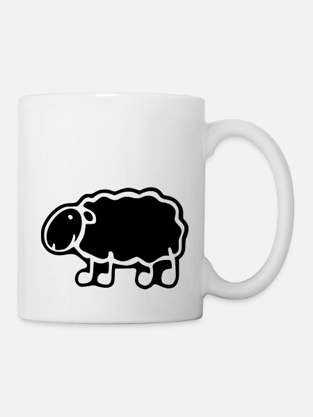 black sheep - Mug blanc - blanc