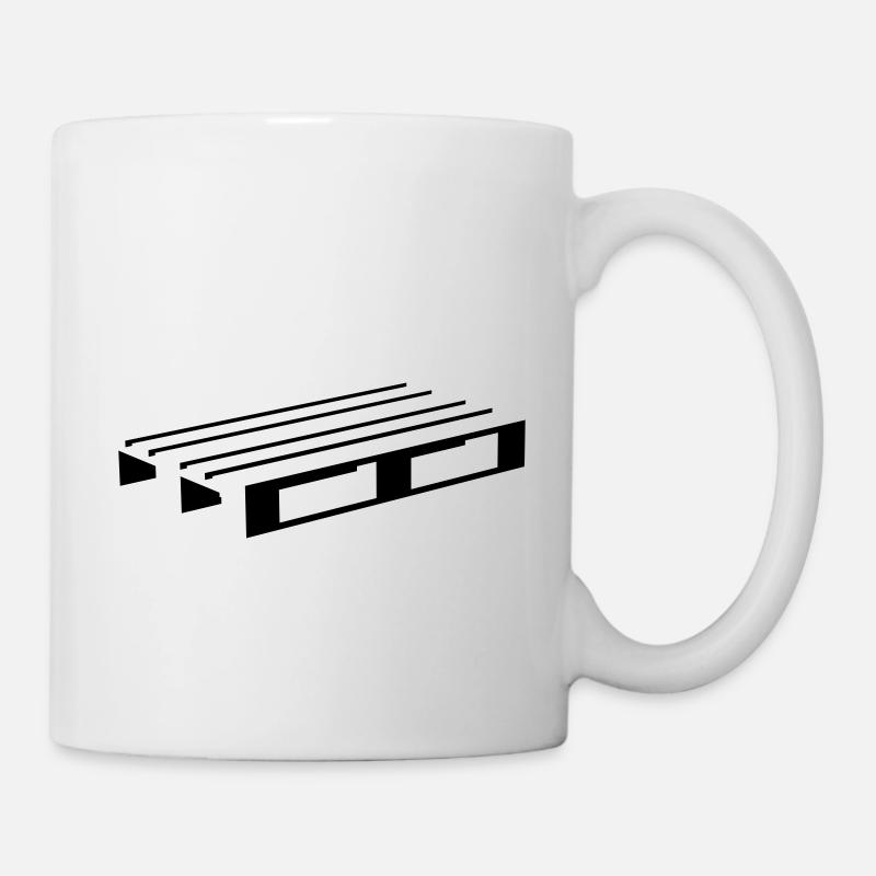palette - Tasse - Weiß