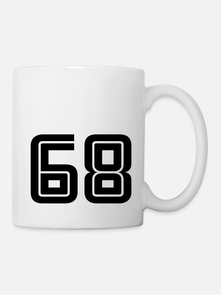 68 - Tasse - Weiß