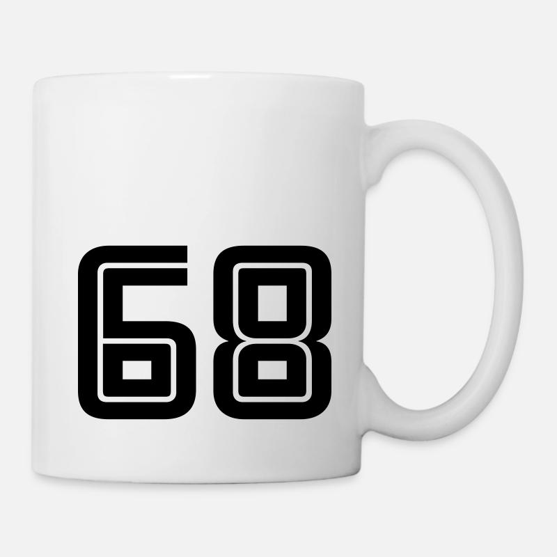 68 - Tasse - Weiß