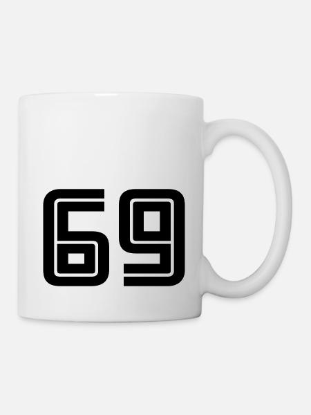 69 - Tasse - Weiß
