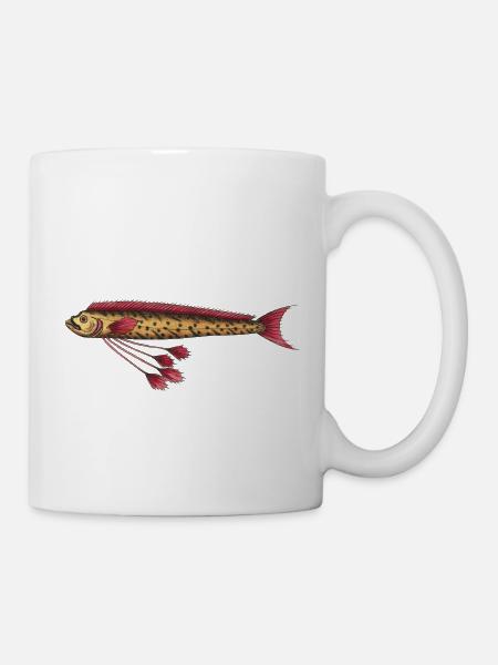 Riemenfisch - Tasse - Weiß