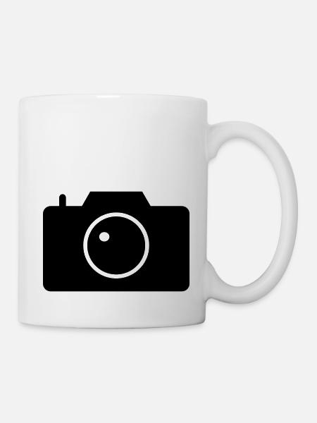 Kamera - Tasse - Weiß