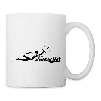 Freestyle Kitesurfer - Tasse - Weiß - Rechts
