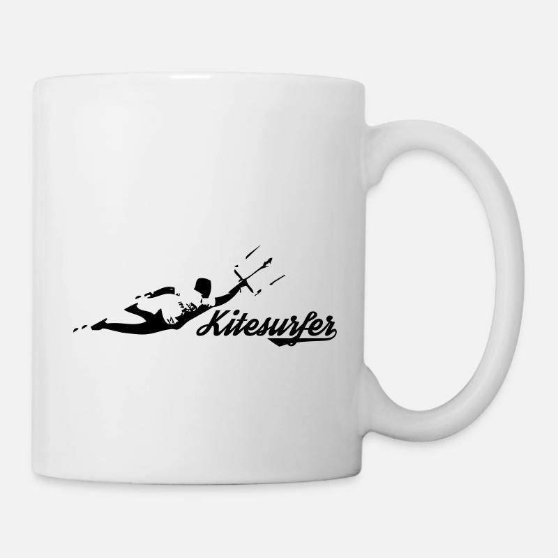 Freestyle Kitesurfer - Mug blanc - blanc