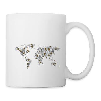 Die Welt - Tasse - Weiß - Rechts
