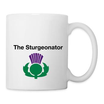 The Sturgeonator - Scottish Independence - Mug - white - Right