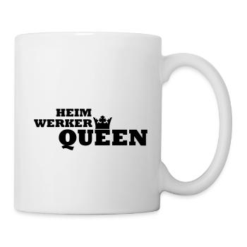 Heimwerker Queen - Tasse - Weiß - Rechts