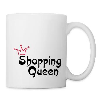 REINE D'ACHATS - Mug blanc - blanc - Droite