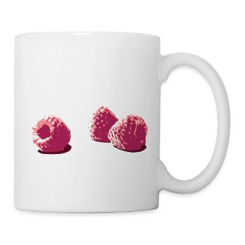 Berries - Tasse - Weiß - Rechts