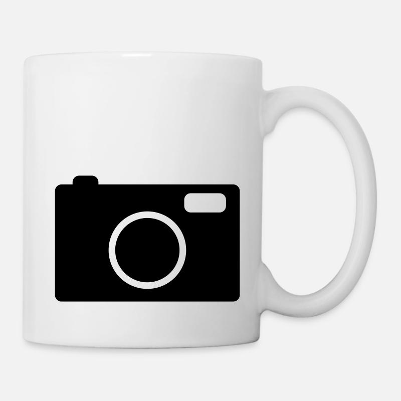 camera - Mug - white