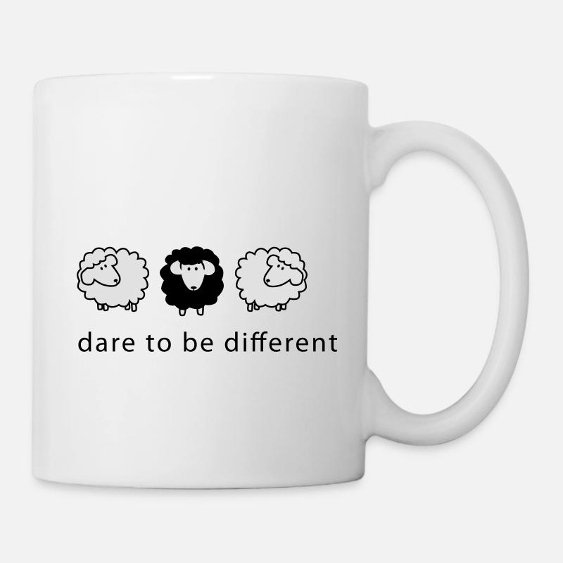 different2 - Tasse - Weiß