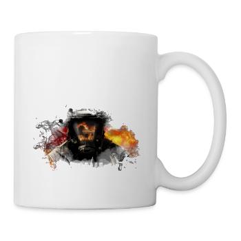 Motiv Protect your City für dunklen Untergrund - Tasse - Weiß - Rechts