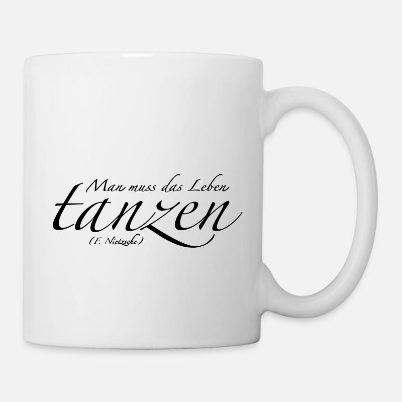 tanzen - Tasse - Weiß
