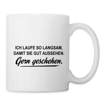 laufen - Tasse - Weiß - Rechts