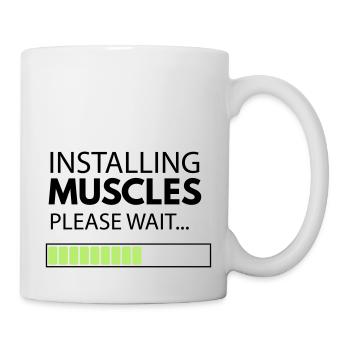 muscle_man - Mug - white - Right