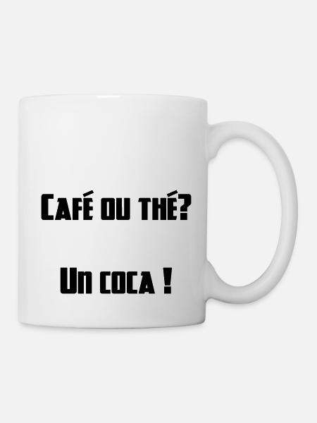 COCA.svg - Mug blanc - blanc