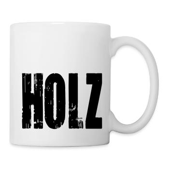 ich und mein - holz - orig - Tasse - Weiß - Rechts