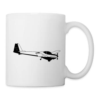 Motorsegler C-Falke - Tasse - Weiß - Rechts