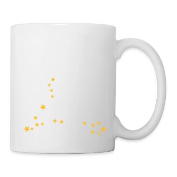 Pisces constellation - Mug - white - Right