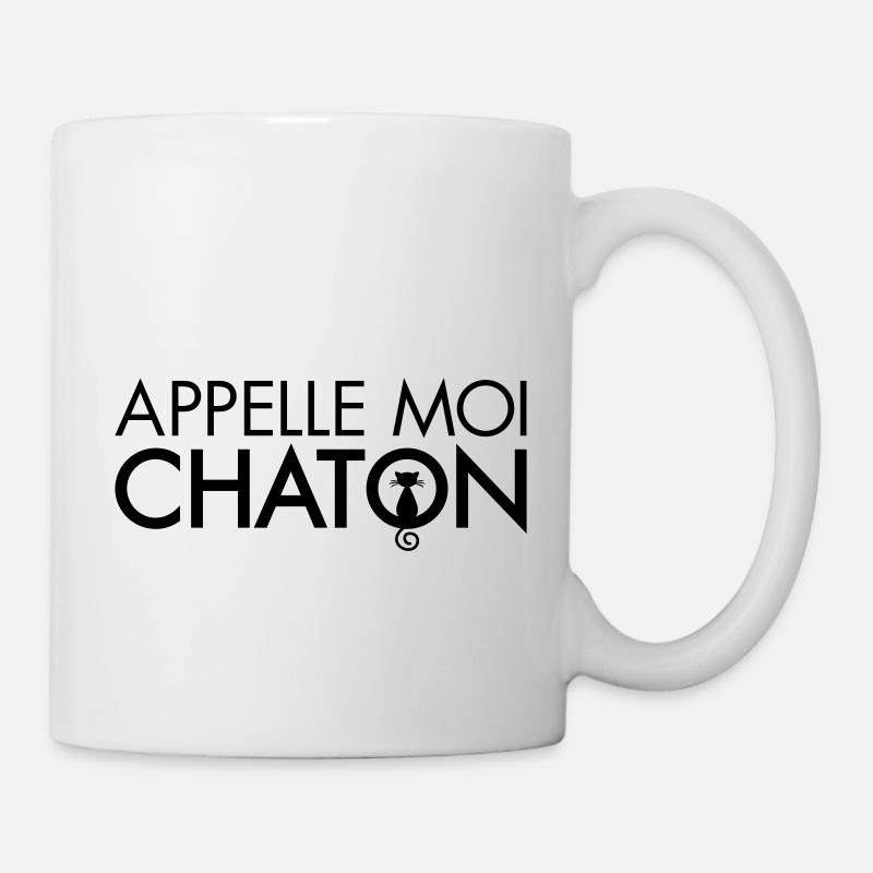 Appelle Moi Chaton - Mug blanc - blanc