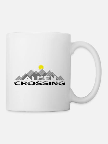 AlpenCrossing 3C - Tasse - Weiß