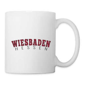 Wiesbaden Hessen - Tasse - Weiß - Rechts