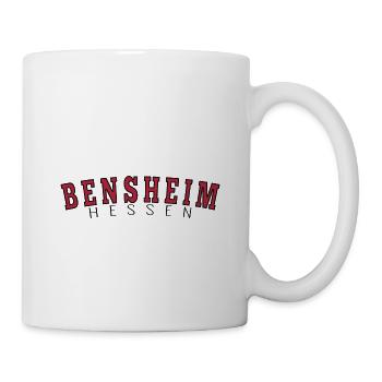 Bensheim Hessen - Tasse - Weiß - Rechts