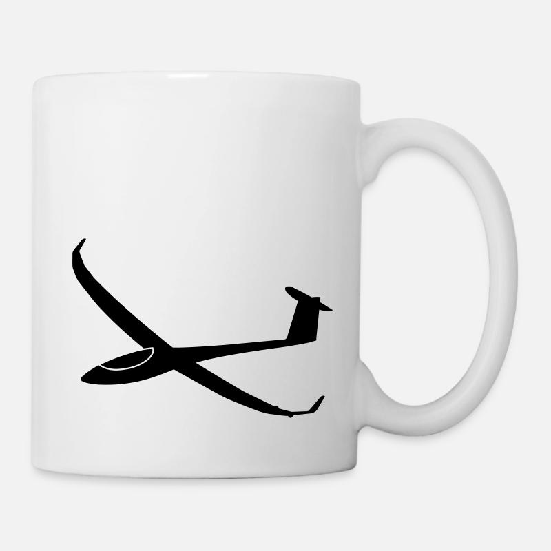 js3 segelflugzeug - Tasse - Weiß