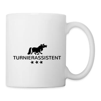 Turnierassistent - Turniertrottel - Tasse - Weiß - Rechts